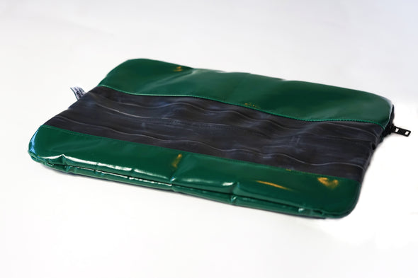 Laptop sleeve groen